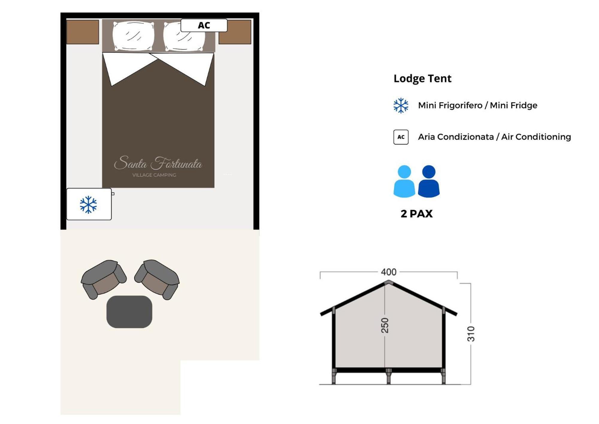 Hostel & Glamping Santa Fortunata Sorrento Room photo